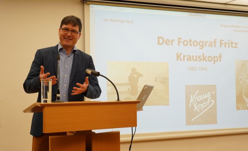 Jan Rüttinger, Kurator am Ostpreußischen Landesmuseum Lüneburg