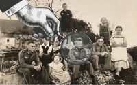 Franz Nerowski auf einem Familienfoto