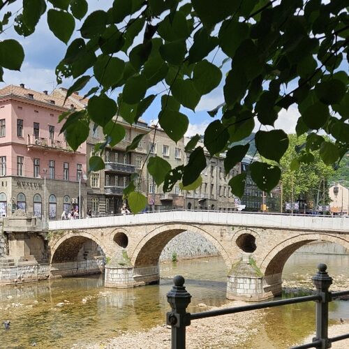 Brücke in Sarajewo