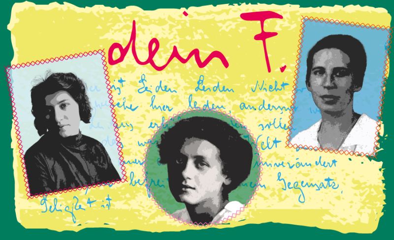 Bildmotiv zur Veranstaltung "Dein F." Frank Kafka und die Frauen. Briefe und Betrachtungen