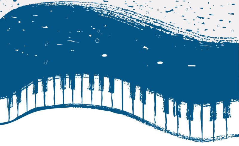 Illustration zum Konzert "Entlang der schönen blauen Donau"