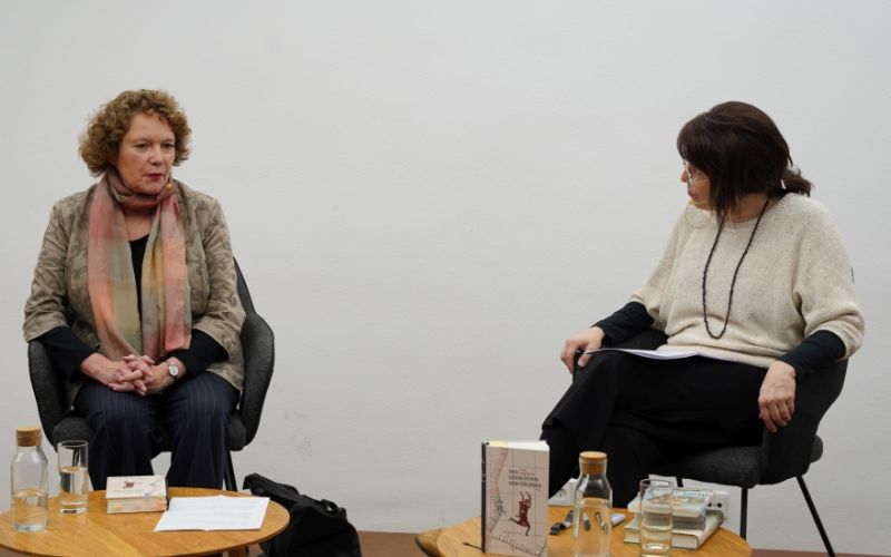 Irene Langemann und Katharina Borchardt im Gespräch