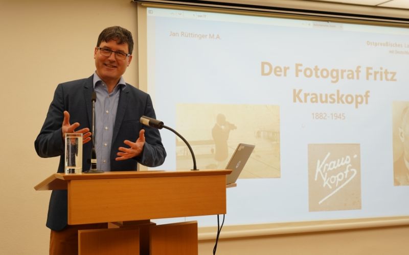 Jan Rüttinger, Kurator am Ostpreußischen Landesmuseum Lüneburg