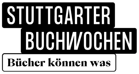 "Stuttgarter Buchwochen. Bücher können was" Schriftzug